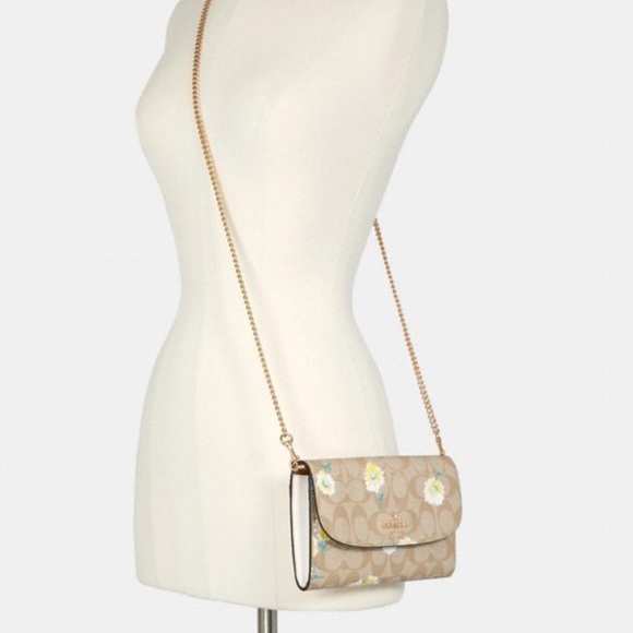 COACH Gemma Clutch Crossbody In Signature Canvas - Picture 4 of 4